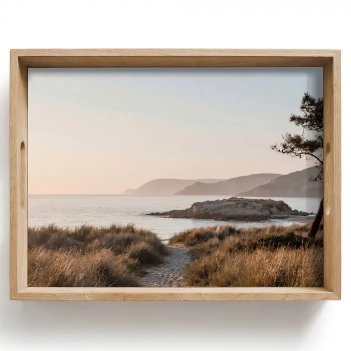 Landschap - Kust - Duinen Dienblad Rechthoek middel -z3d_shopping