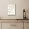 Eten - Decoratie - Beige - Wit KitchenYeah - Keuken - Canvas klein -sfeer2