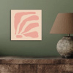 Bohemian - Roze - Pastel - Abstract aluminium wit klein -sfeer2