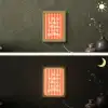 Tekst - Gestreept - Oranje - Zomer Light Box met kabel (Wandlamp) klein -sfeer3