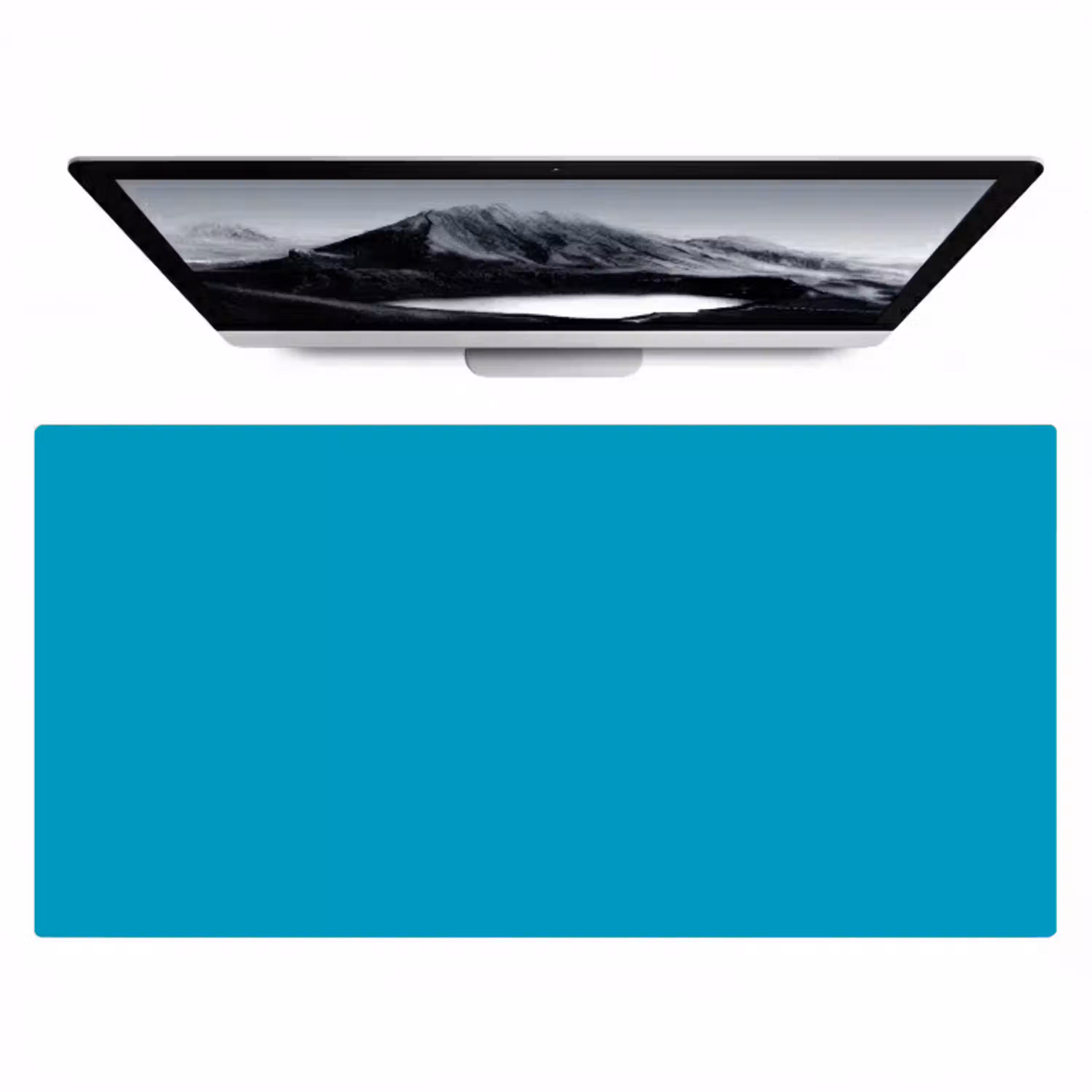 Deep - Turquoise - Turkoois Muismat XXL klein 681 -zzz3d