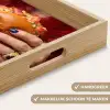 Broodje - Bontjas - Goud Dienblad Rechthoek middel -USP_HandgreepNL