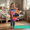 Monstertruck - Abstract - Verfspatten - Kleurrijk Kinderkoffer - Roze klein -sfeer2_NL
