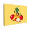 Fruit - Illustratie - Kleurrijk canvas 2cm klein -z3d