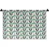 Retro - Modern - Groen Wandkleed katoen klein 269 -zz3d