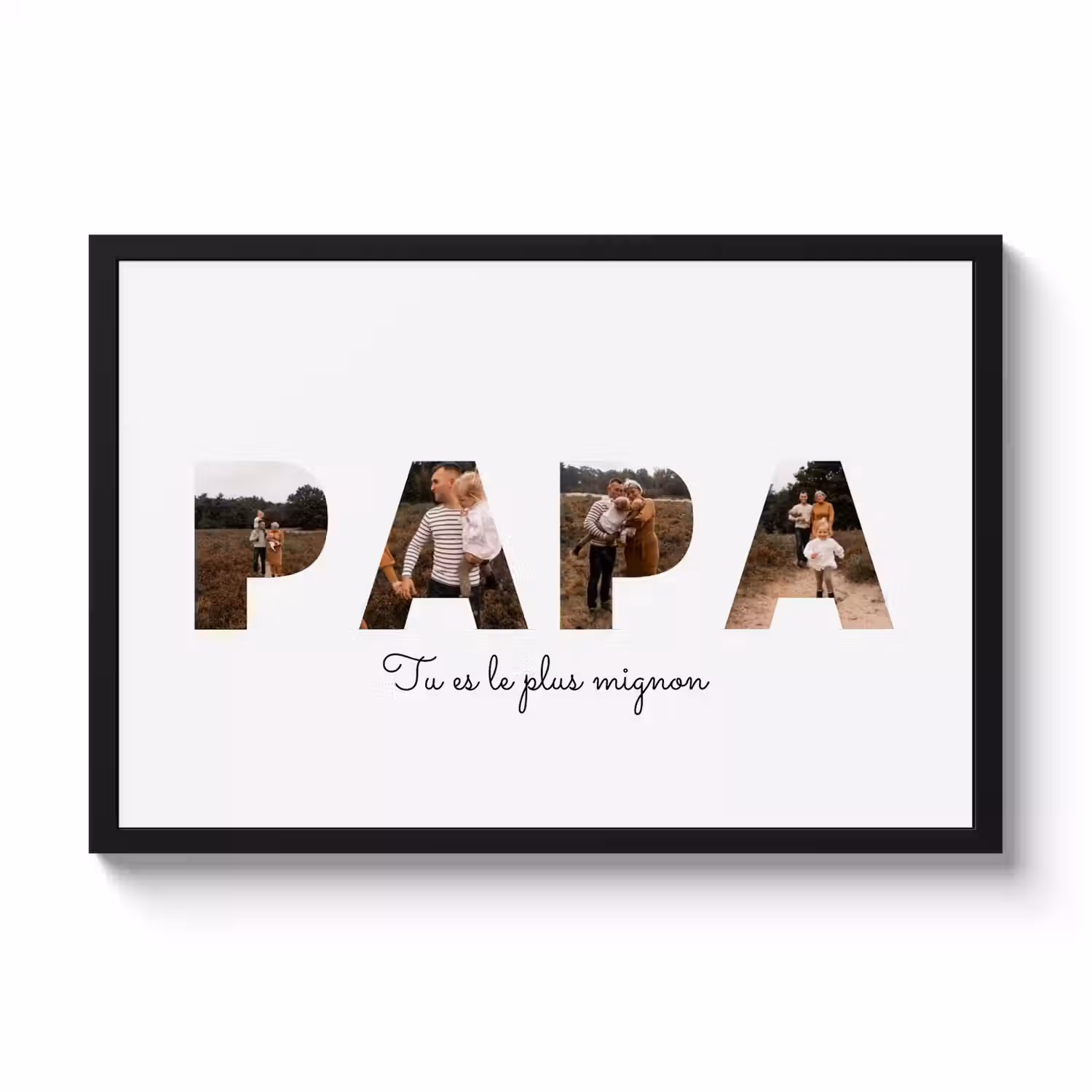 Affiche encadrée pour Papa
