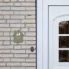 Olijfgroen - Modern Naambord Huisje klein -sfeer1