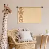 Swag - Bruin - Beige Wandkleed katoen klein -wsfeer5_kind