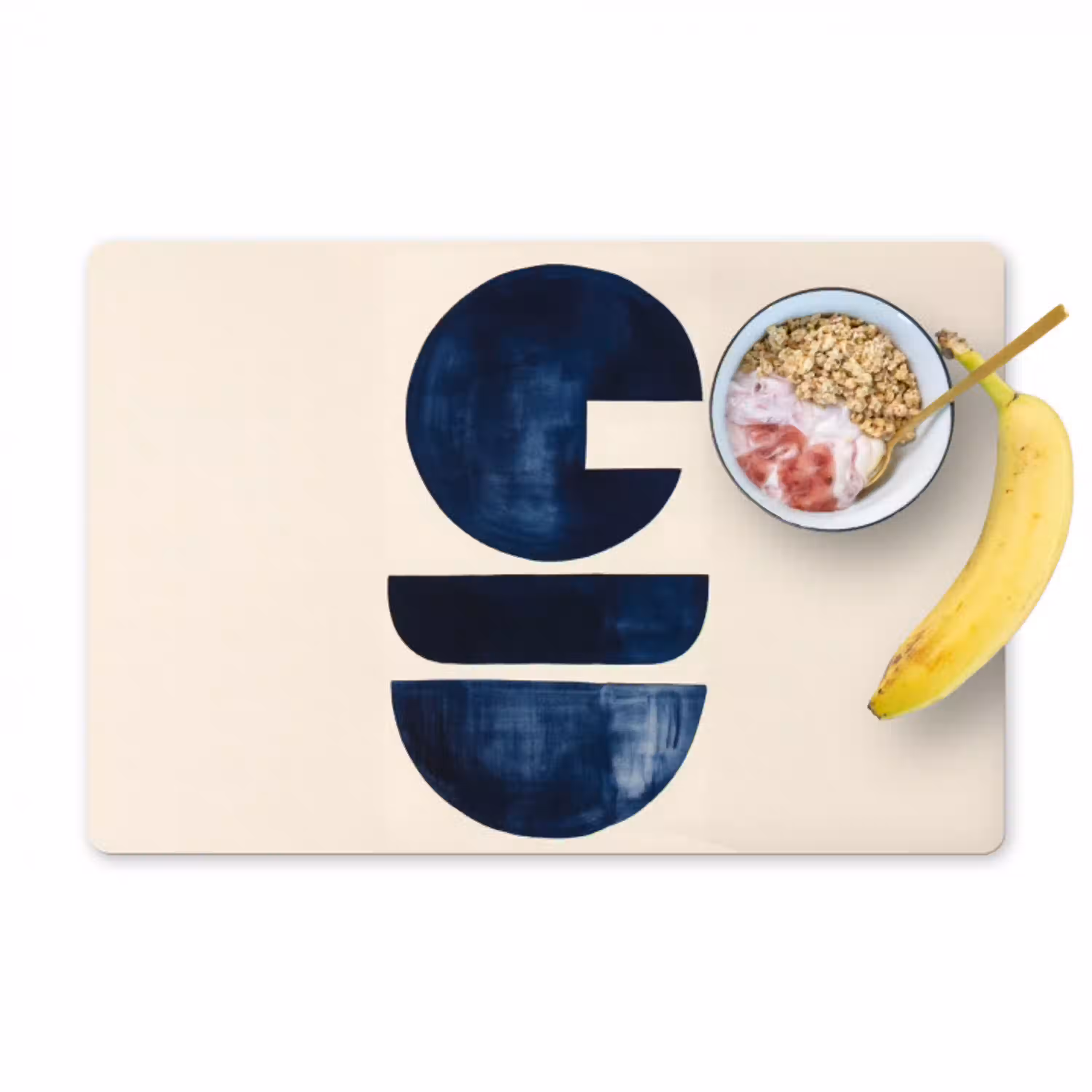 Vormen - Blauw - Abstract Placemat vinyl groot -zzzproduct_Kitchenyeah-website