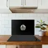 Cupcake - Luxueus - Zilver keuken achterwand spatscherm klein -sfeer2