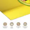 Avocado - Discobal - Geel - Glitter poster papier klein -closeup_NL