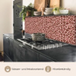 Luipaard - Patroon - Roze keuken achterwand 2 middel 871 -usp_DE