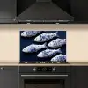 Vissen - Delfts - Blauw - Keramiek keuken achterwand spatscherm klein -sfeer1