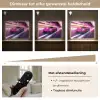 Raceauto - Roze - Neon Light Box met batterij (Wandlamp kind) middel -USP_dimbaarNL