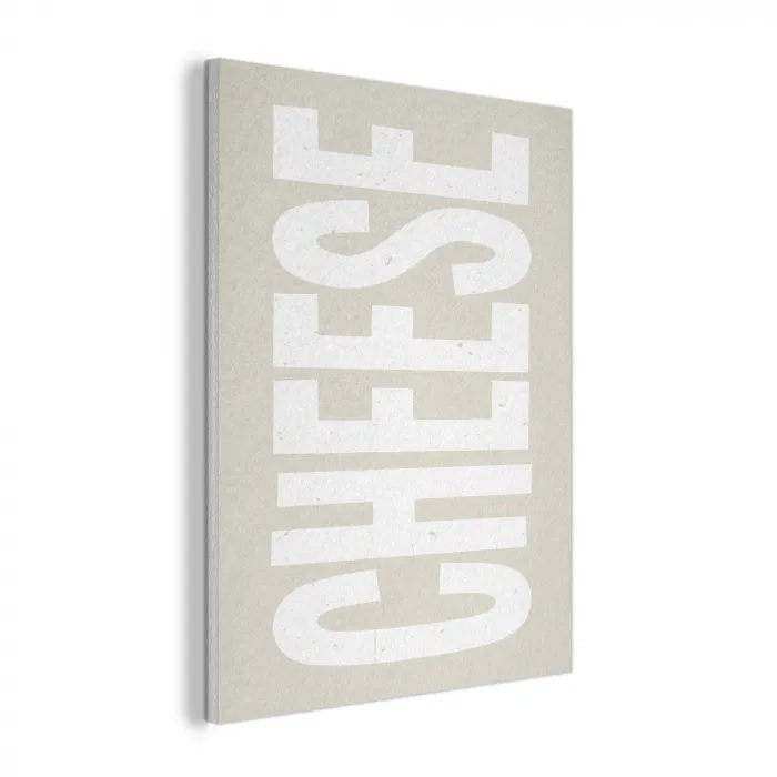 Food - Japandi - Cheese - Decoratie PET vilt klein -3d