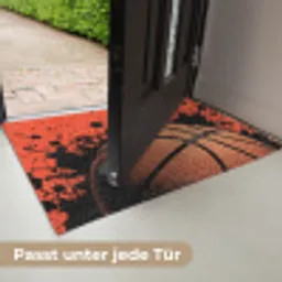 Basketbal - Verf - Sport - Oranje Deurmat klein -USP_DE