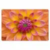 Dahlia - Bloem - Oranje Placemat vinyl groot -zzsfeer1_Kitchenyeah-website