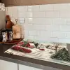 Kerstsfeer - Landelijk - Rood Inductie beschermer vinyl 3mm klein -sfeer3