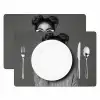 Vrouw - Koffie - Zwart - Wit Placemat vinyl groot -zzsfeer2_Kitchenyeah-website