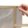 Golvende lijnen - Luchtstromen - Harmonieus Light Box met batterij (Wandlamp) middel -USP_websiteprintNL