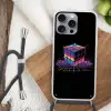 Kubus - Kleurrijk - Raster Hoesje iPhone 16 Pro Max met koord klein -sfeer4