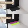 Strepen - Modern - Kleurrijk Deurmat klein -voor-na_NL