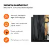 Gezicht - Vrouw - Penseelstreken - Abstract Inductie beschermer vinyl 3mm klein -zzzzzzz-td-ups