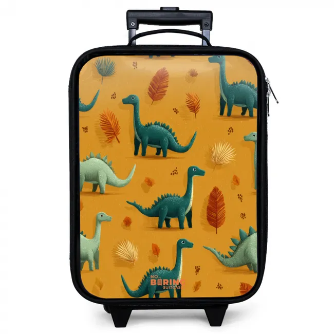 Lange nekken in herfstlandschap Kinderkoffer - Zwart klein -zzz_website3d