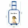 Daisy Duck Kinderkoffer - Blauw klein -productfoto_formaten