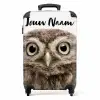 Ulke Uil NBS - Handbagage koffer - Kinderen Unisex middel -productfoto_recht