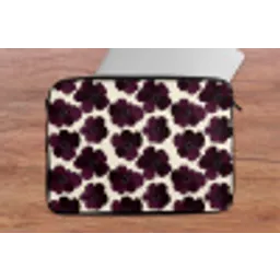 Bloemen - Aquarel - Paars laptophoes neopreen klein 279 -tafel