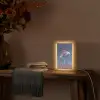 Dolfijn - Roze - Astronaut Light Box met kabel (Tafellamp) klein -sfeer4