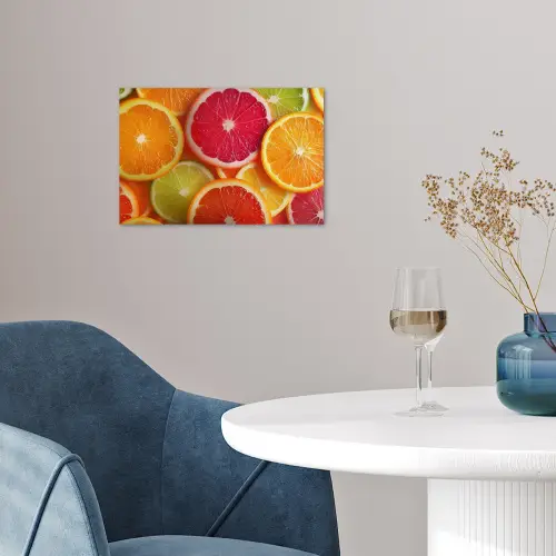 Fruit - Kleurrijk - Close up poster papier klein -sfeer3
