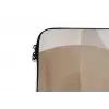 Ovale vormen - Transparant - Zachte overgang laptophoes neopreen klein -detail
