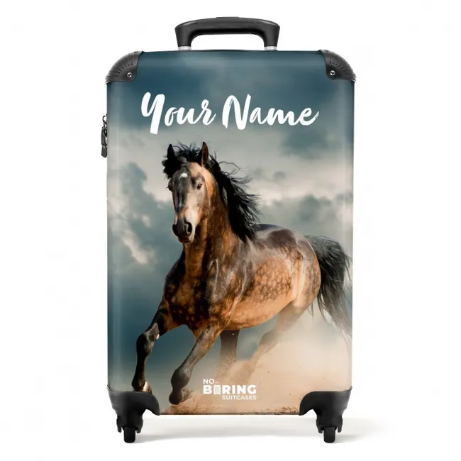 Sandy in storm NBS - Handbagage koffer - Kinderen Unisex middel -productfoto_recht