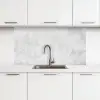 Marmer - Textuur - Grijs - Marmerlook keuken achterwand 2 middel -3d