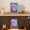 Spiraal - Roze - Draaiend Light Box met kabel klein -sfeer3_kind