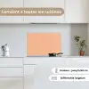 Patroon - Oranje - Lijnen keuken achterwand spatscherm klein 900 -sfeer4_FR