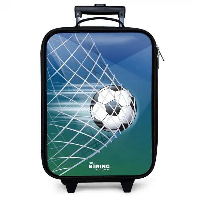 Bal in het goal Kinderkoffer - Zwart klein -zzz_website3d