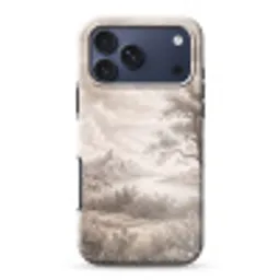 Landschap - Bergen - Meer - Natuur Toughcase MagSafe Apple iPhone 17 Pro Max klein -3d