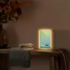Bootje - Water - Bladeren - Bloesems Light Box met kabel (Tafellamp) klein -sfeer4