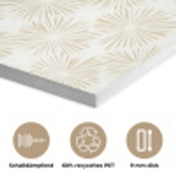 Abstract - Motief - Beige PET vilt klein 837 -closeup_DE