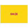 Smile - Roze - Geel poster papier klein -3d