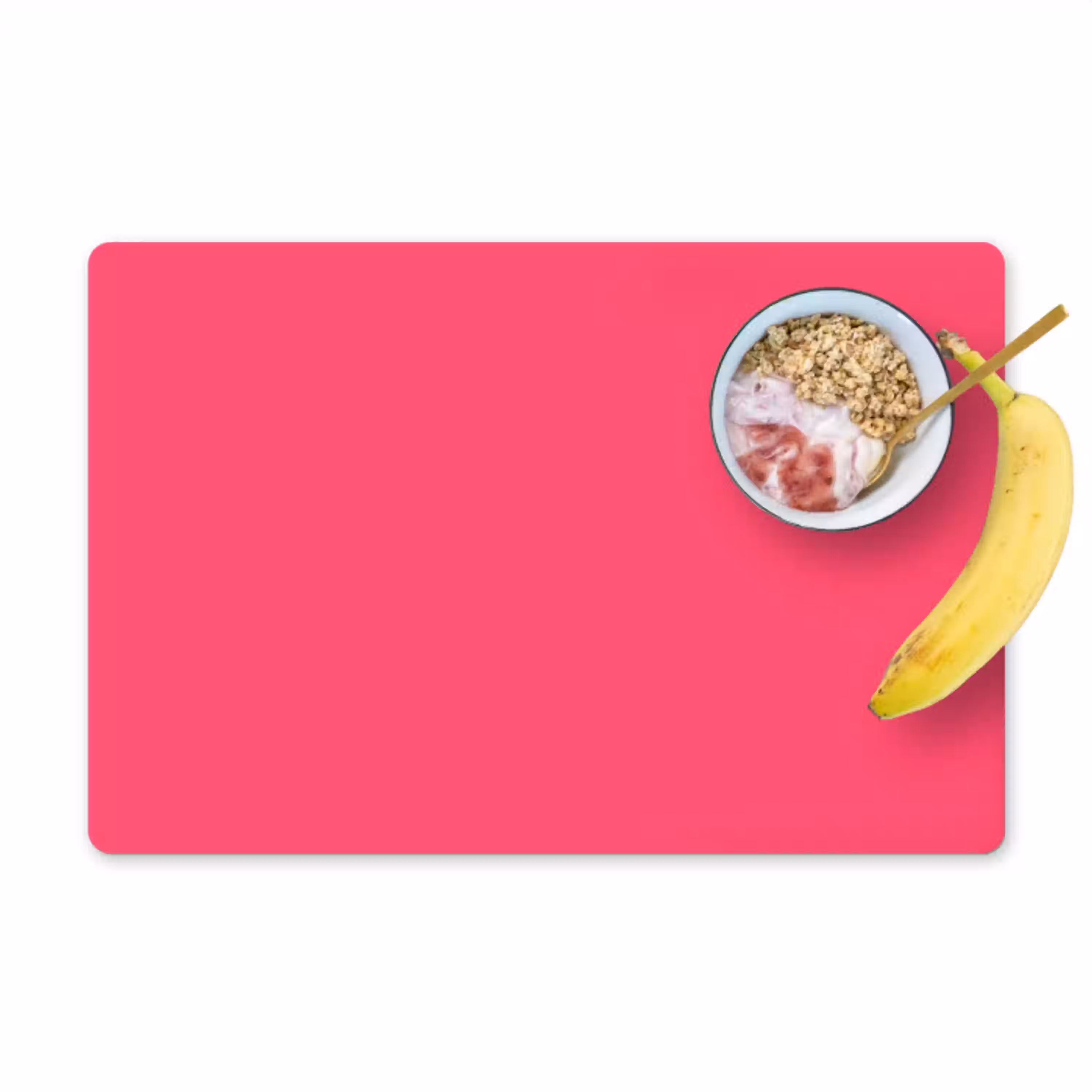 Neon - Flamingo - Roze Placemat vinyl groot 368 -zzzproduct_Kitchenyeah-website