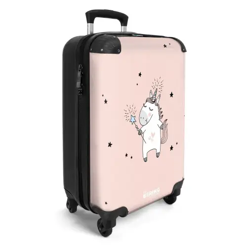 Titus Toverhoorn Koffer - NBS - Handbagage middel -productfoto_3d