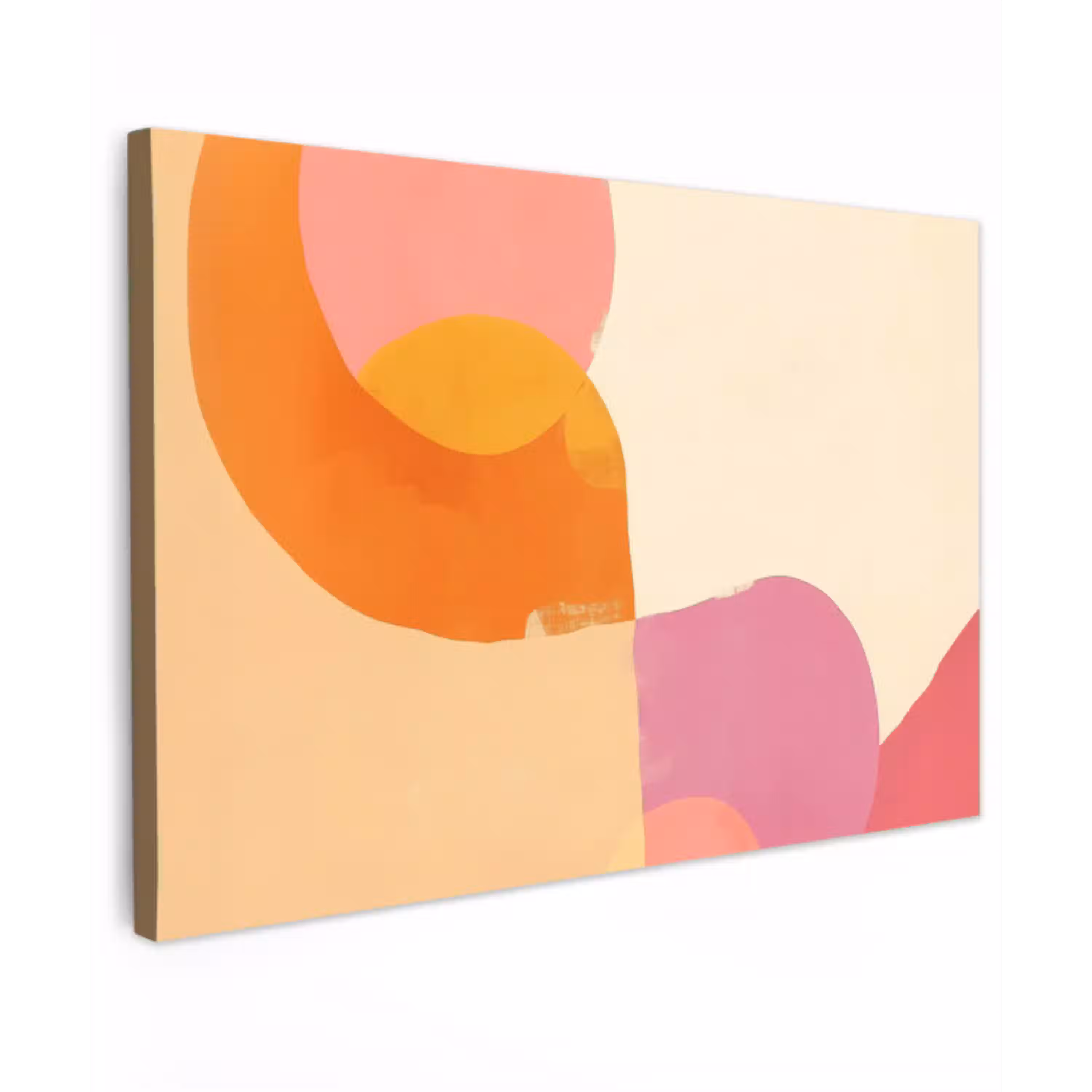 Vormen - Abstract - Kleurrijk canvas 2cm klein -z3d