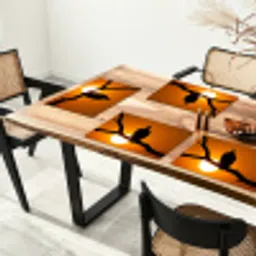 Gier - Tak - Zon - Oranje Placemat vinyl groot -zzsfeer4_Kitchenyeah-website