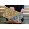 Ginkgo - Bladeren - Goud laptophoes neopreen klein 279 -tas