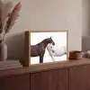 Paard - Modern - Balans Light Box met batterij (Wandlamp) middel -sfeer2