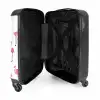 Flamingo feestje NBS - Handbagage koffer - Kinderen Unisex middel -binnenkant